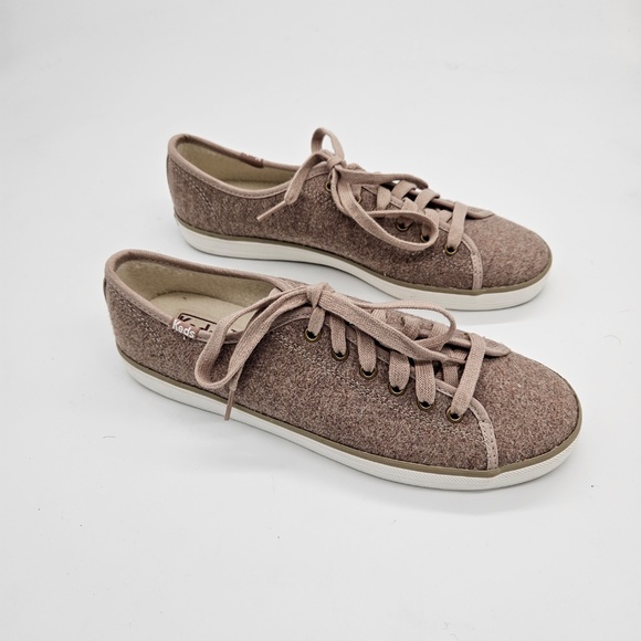 womens keds dream foam tan 50% brushed wool uppers size 9 - Picture 3 of 6
